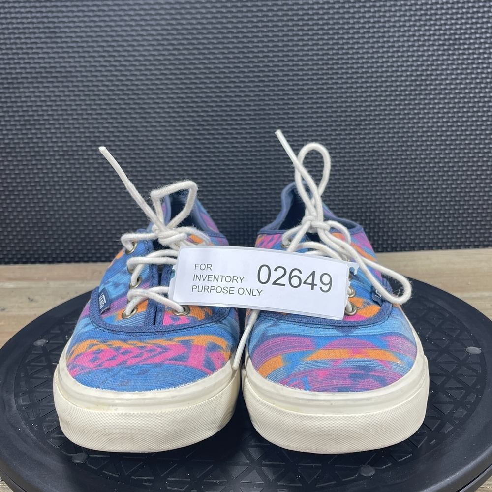 VANS Off The Wall Womens Sz 7.5 Mens Sz 6 Tribal Aztec Low Top Shoes Sneakers - Picture 9 of 9